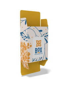 Straight tuck end product box (STE) 