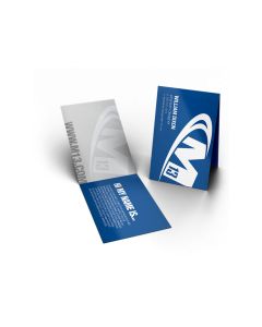 Folded Business Card 14pt + UV (High Gloss)