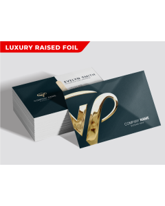 Business Cards Lamination + Gold / Silver Foil 
