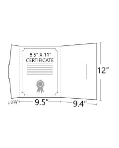 Tuck Tab Certificate Folders