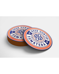 Circular cardboard labels