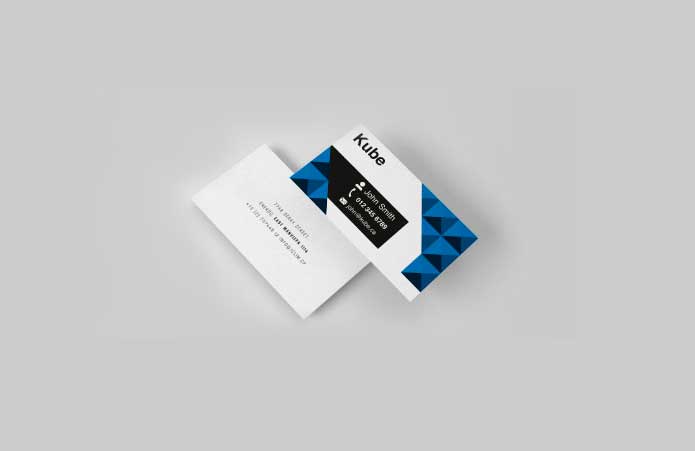 Business Cards - 16pt + AQ 