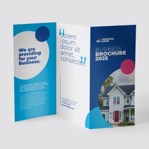 Gloss Text Brochures