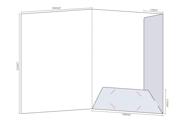Pocket Folder Two Pockets (5