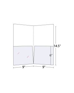 Legal Pocket Folder Standard With 6 Inch Right Pocket