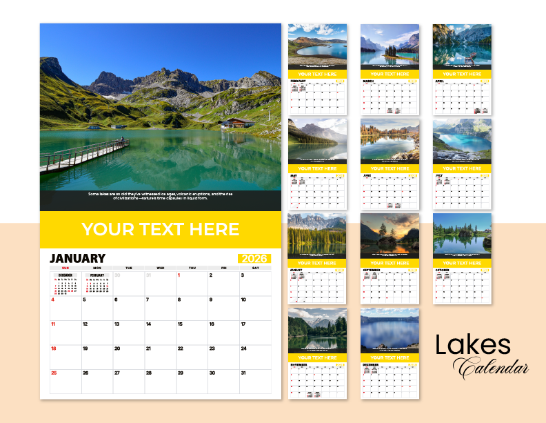Lakes Calendar