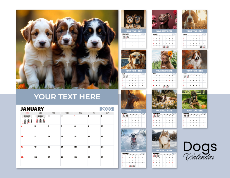 Dogs Calendar